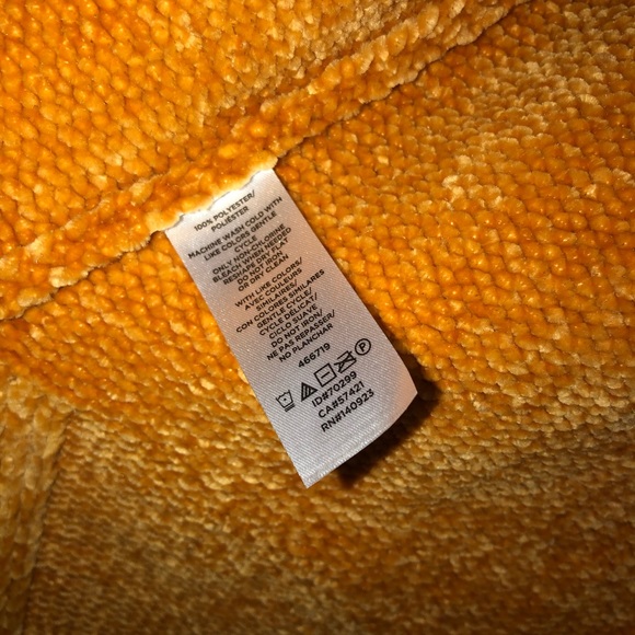 Loft Chenille Long Cardigan, Gold, Small - Picture 3 of 4
